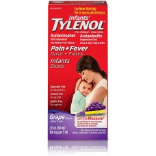 Tylenol Analgésico Líquido Infantil Sabor Uva 60ml